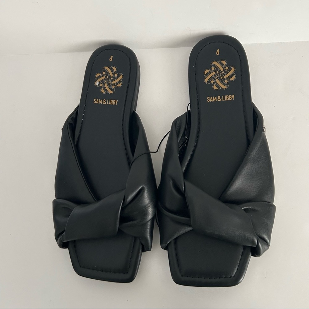 Sam & Libby Tallulah Slide Sandals | Size 8